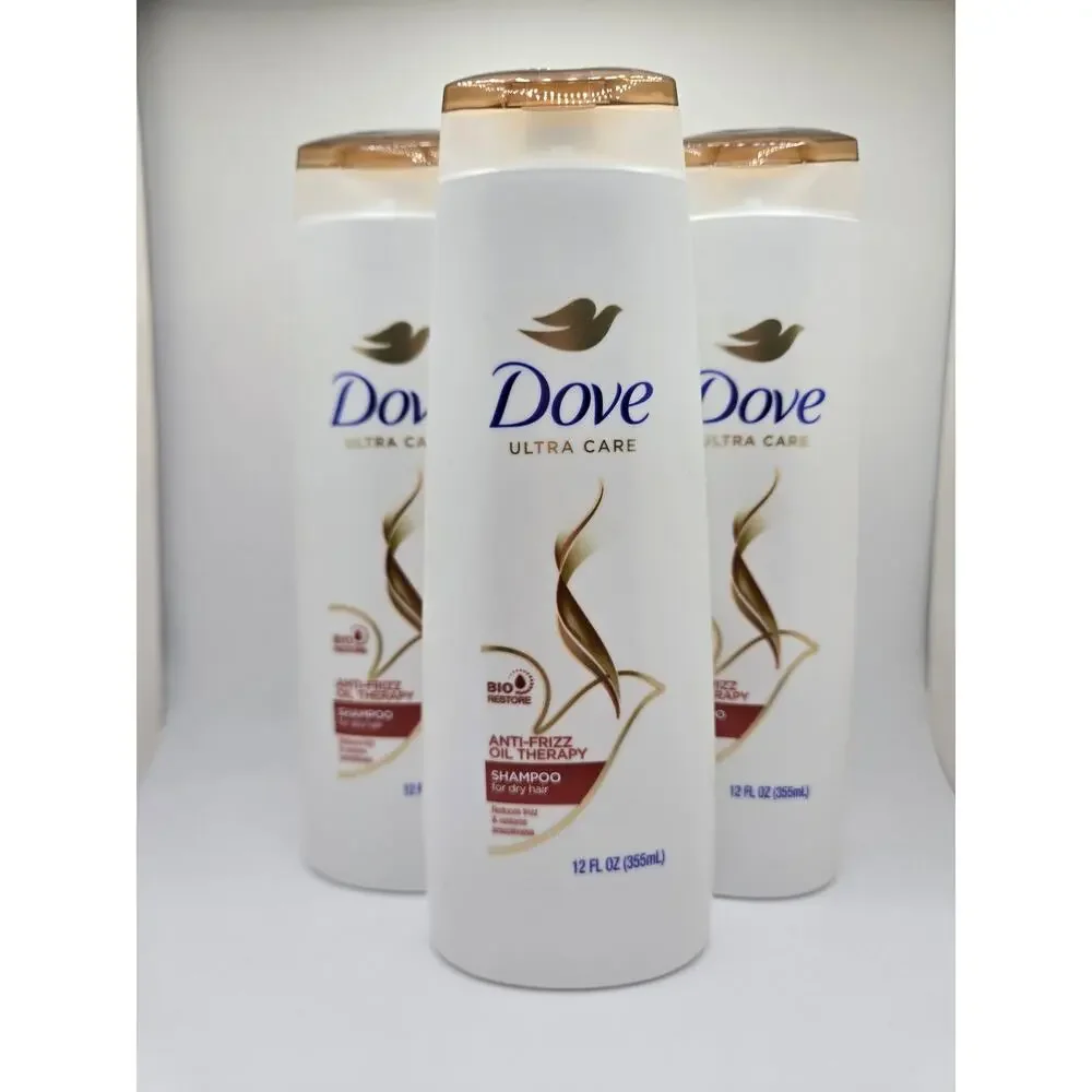 NEW Dove Anti Frizz Oil Therapy Ultra Care Shampoo